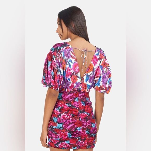 Free People For Love & Lemons
CASSANDRA MINI DRESS - Picture 4 of 8